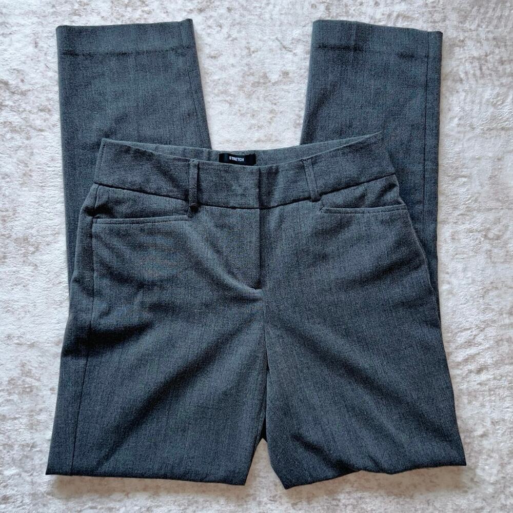 Gray low rise Dress Pants